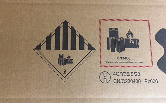 香港空运危险品纸箱